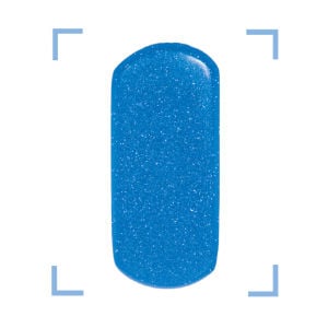 Maya fiberglass pool color swatch with a rich deep blue finish and shimmering accents.